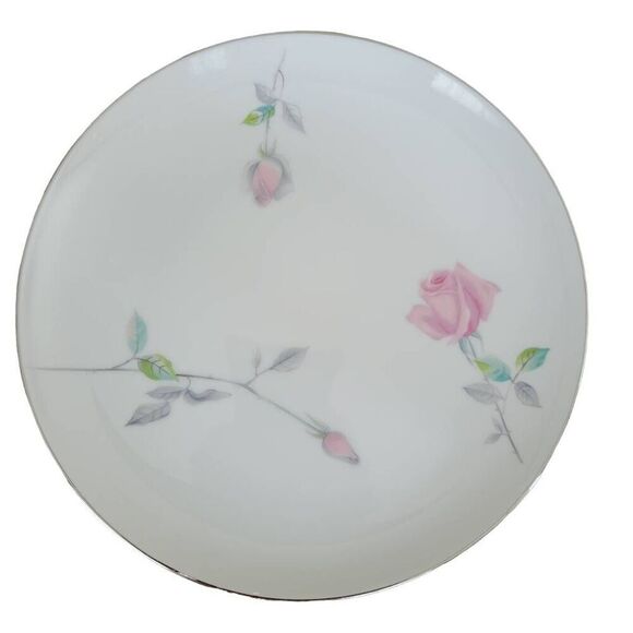 Sango Etude Pink Roses Vintage Fine China Replacement Dinner Plate 10.5 Inch - Picture 12 of 13